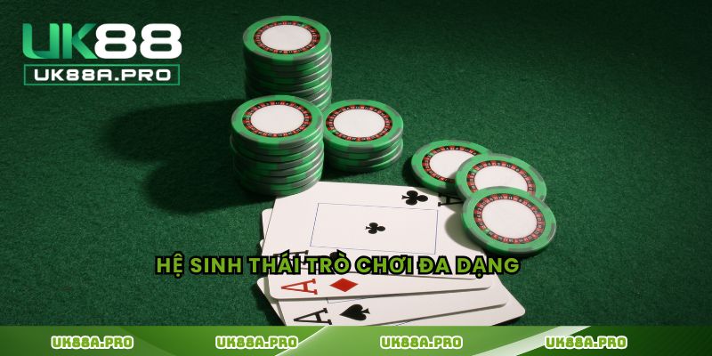Hệ sinh thái trò chơi đa dạng